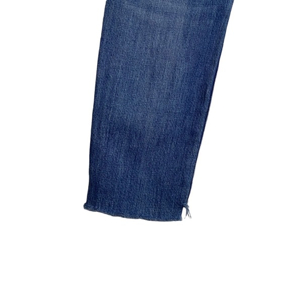 Madewell The High-Rise Slim Boyjean Step Hem Slim Boyfriend Distressed Jeans 24 - Picture 9 of 16